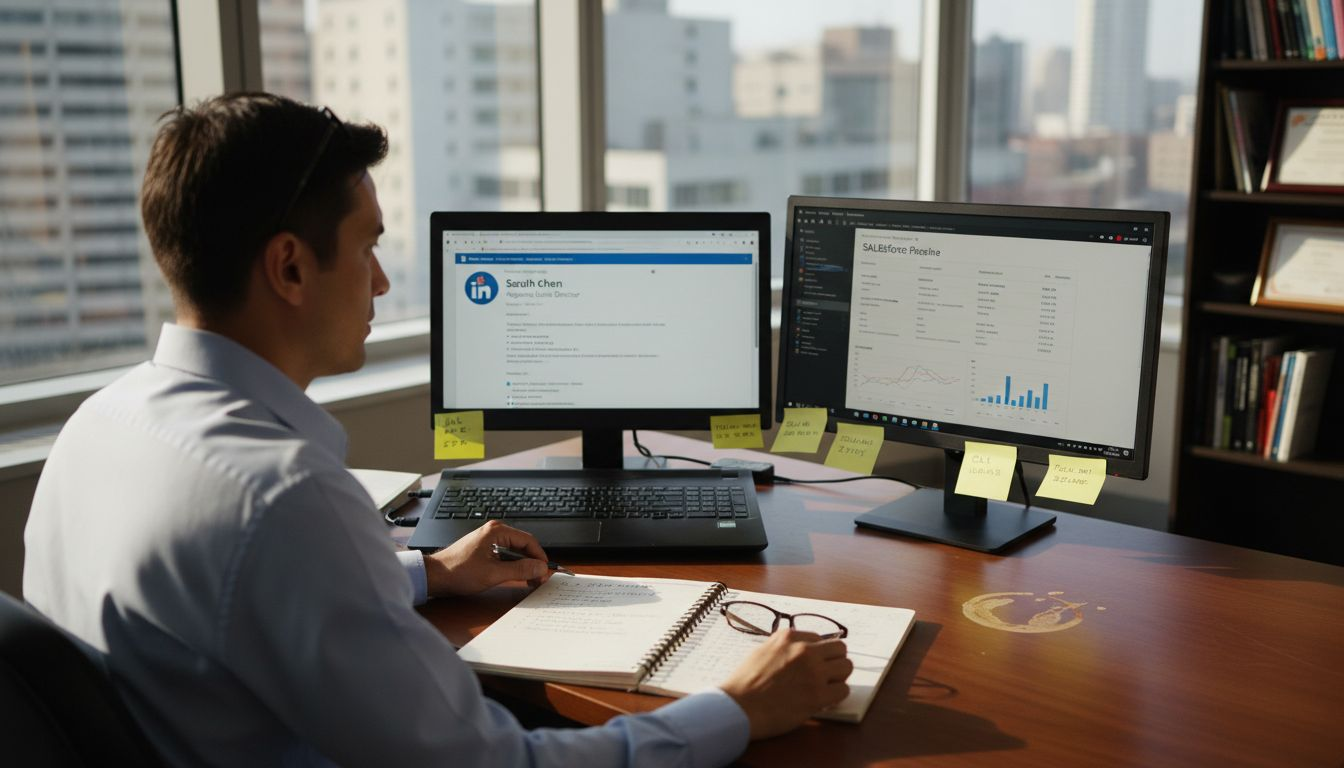 Master Prospecting Data Export Workflow for LinkedIn and CRM